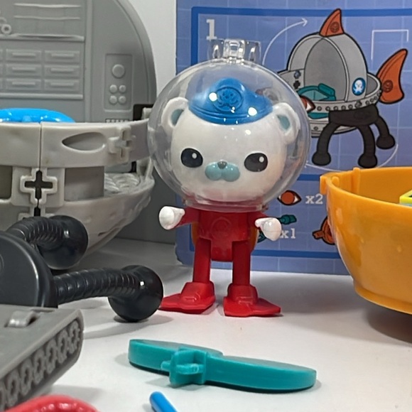 Octonauts By Mattel Gup A Submarine & Figures 2010 Lot #2 - Picture 5 of 8